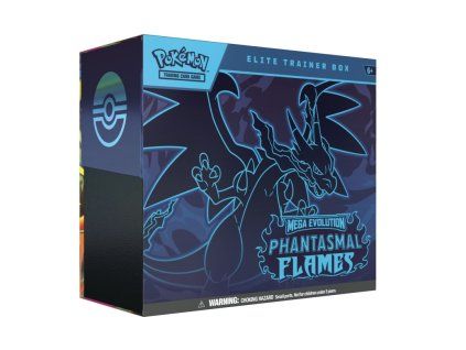 Pokémon TCG Mega Evolution Phantasmal Flames Elite Trainer Box