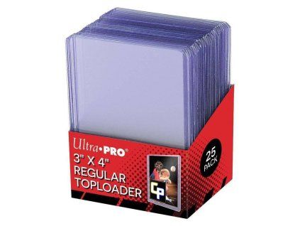 Toploader Ultra Pro 3x4 Regular Toploader - 25 ks