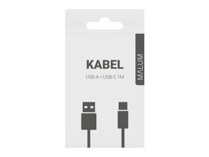 MALUM Nabíjací kábel USB-A > USB-C