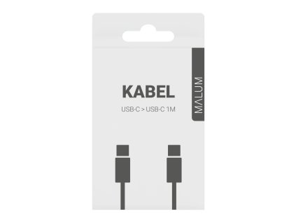 MALUM Nabíjací kábel USB-C > USB-C