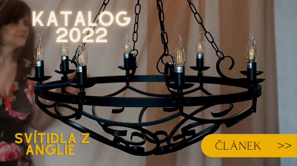 Katalog stylových svítidel od anglického výrobce