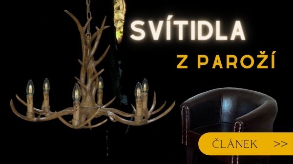 Svítidla z paroží