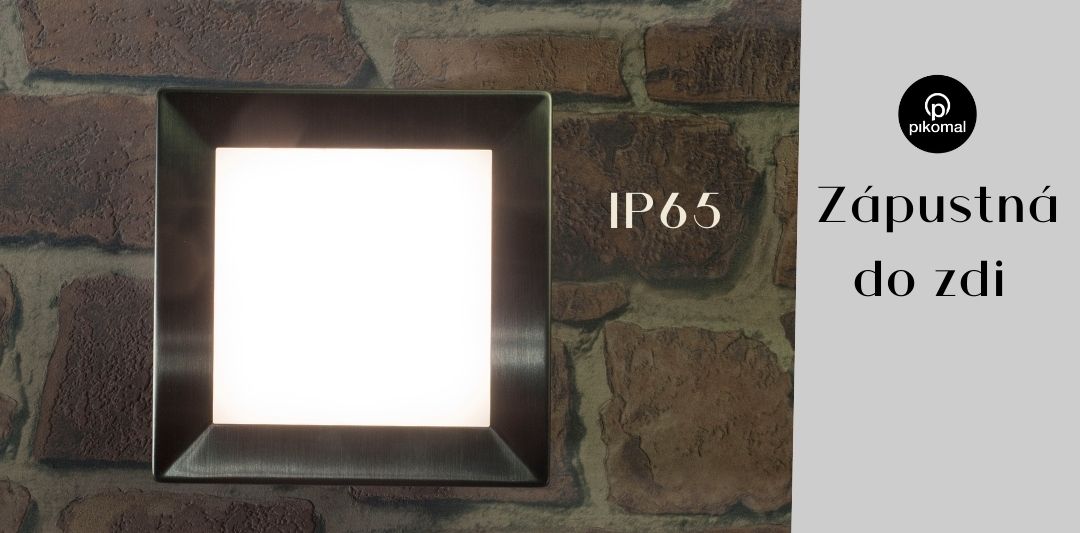 Zápustná s IP65 nerez