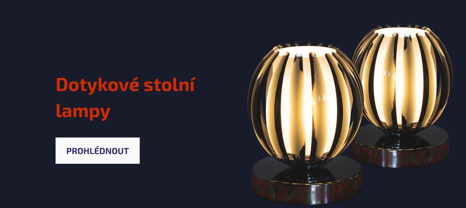 Dotykové stolní lampy