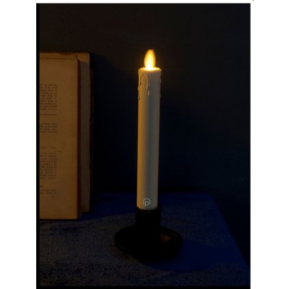 svíčka dlouhá s vypínačem do svícnu