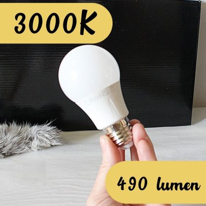 30328 žárovka barva 3000K teplá bílá 6w e27 ledlam obchod svitidla pikomal