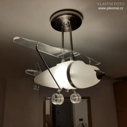 letadlo světlo do pokojiku pro chlapce dagmar touskova searchlight pikomal detail 1
