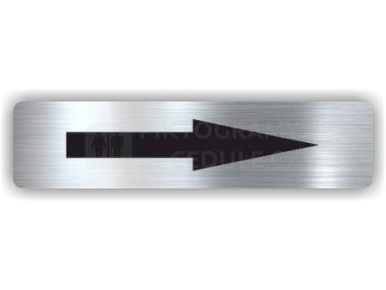 Cedule šipka v pravo – plast (piktogram)