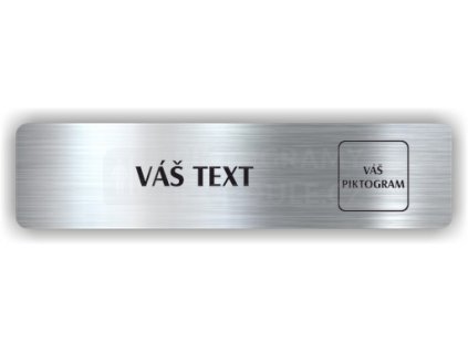 Piktogram - VÁŠ TEXT DOPLŇTE