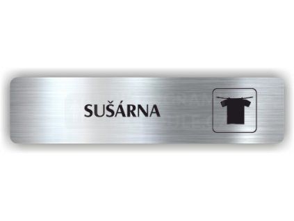 Cedule sušárna – plast (piktogram)