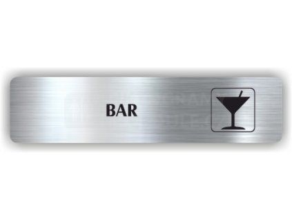 Cedule bar – plast (piktogram)