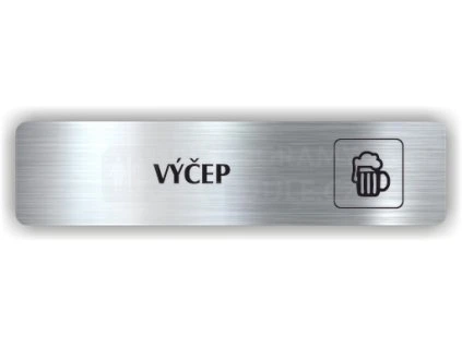 Cedule výčep – plast (piktogram)