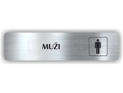 Cedule muži – plast (piktogram)