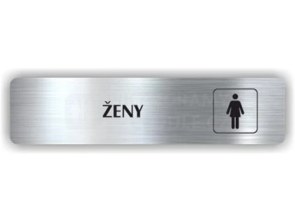 Cedule ženy – plast (piktogram)