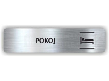 Cedule pokoj – plast (piktogram)