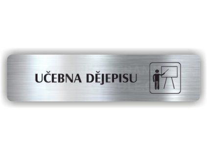 Cedule učebna dějepisu – plast (piktogram)