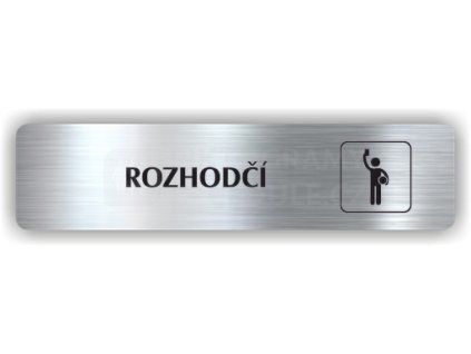 Cedule rozhodčí – plast (piktogram)