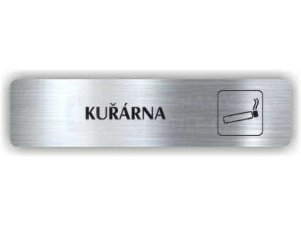 Cedule kuřárna – plast (piktogram)