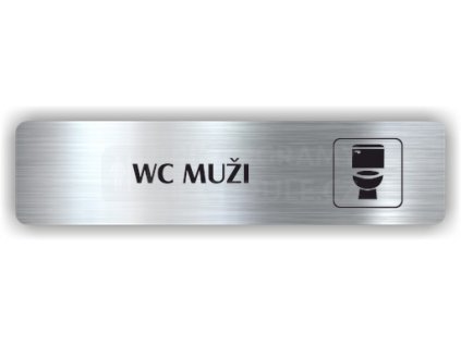 Piktogram - WC MUŽI