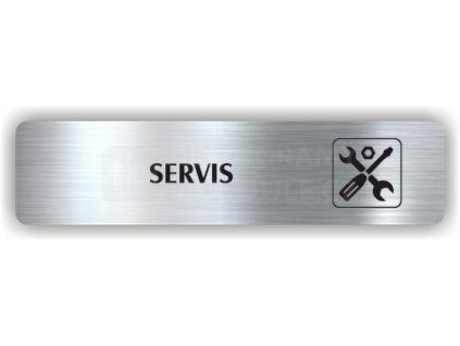 Cedule servis – plast (piktogram)