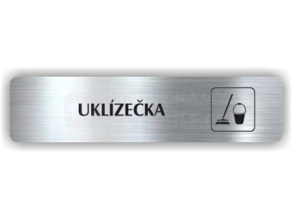 Cedule uklízečka – plast (piktogram)