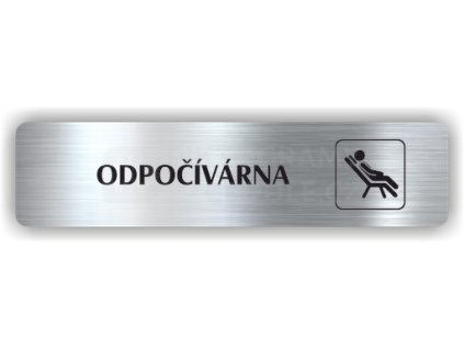 Piktogram - ODPOČÍVÁRNA