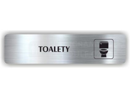 Cedule toalety – plast (piktogram)