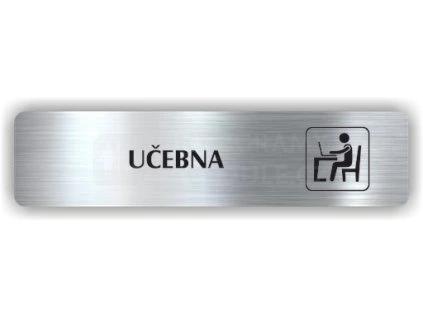 Cedule učebna – plast (piktogram)