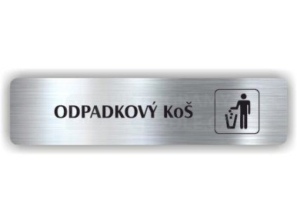 Piktogram - ODPADKOVÝ KOŠ