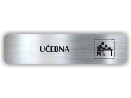 Cedule učebna – plast (piktogram)