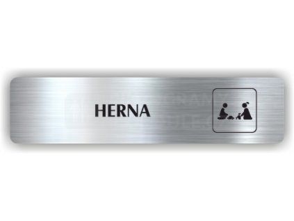 Cedule herna – plast (piktogram)