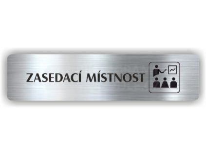 Cedule zasedací místnost – plast (piktogram)