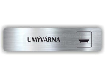 Cedule umývárna – plast (piktogram)