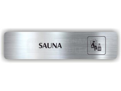 Cedule sauna – plast (piktogram)