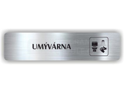 Cedule umývárna – plast (piktogram)