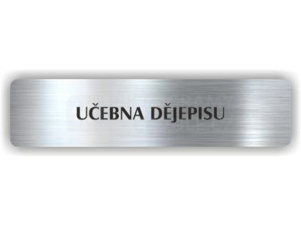 Cedule učebna dějepisu – plast (piktogram)