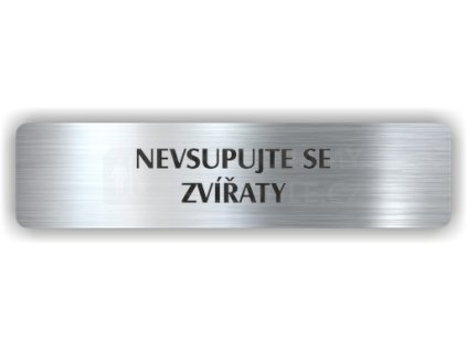 Piktogram - NEVSTUPUJTE SE ZVÁŘATY