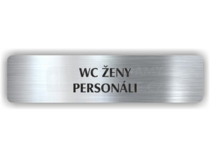 Piktogram - WC ŽENY PERSONÁL