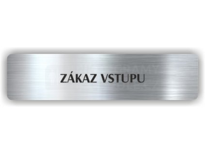 Piktogram - ZÁKAZ VSTUPU