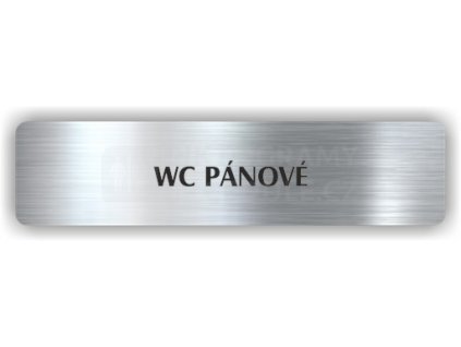 Piktogram - WC PÁNOVÉ