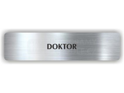 Cedule doktor – plast (piktogram)