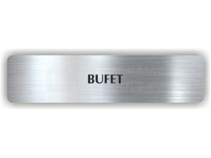 Cedule bufet – plast (piktogram)