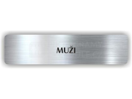 Cedule muži – plast (piktogram)