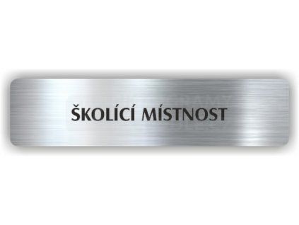 Cedule školící místnost – plast (piktogram)