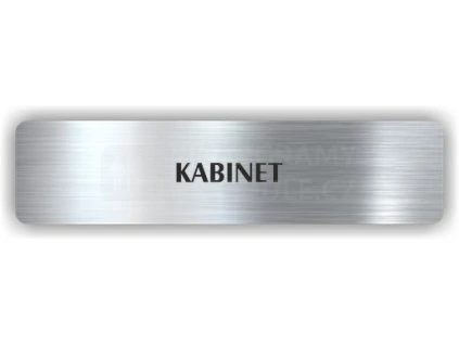 Cedule kabinet – plast (piktogram)