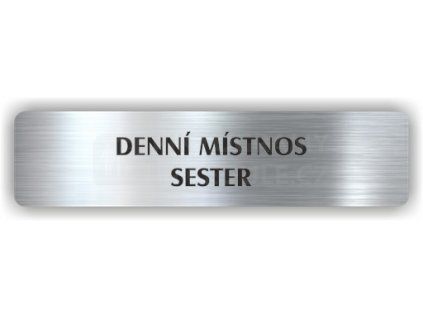 Cedule denní místnost sester – plast (piktogram)