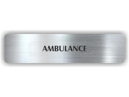 Cedule ambulance – plast (piktogram)