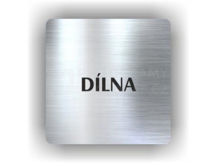 Cedule dílna | Piktogram (čtverec)