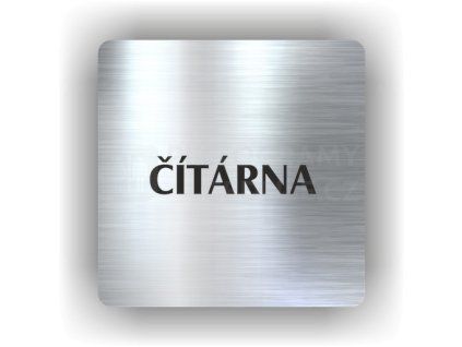 Cedule čítárna – plast (piktogram)