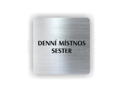 Cedule denní místnost sester | Piktogram (čtverec)